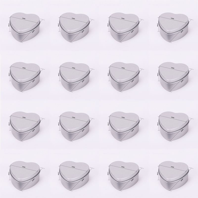 Candle Supplies Europe - キャンドルジャー、蓋付きの空のガラススパイス容器、結婚式のセンターピース、キャンドル缶製造用品、16個セット