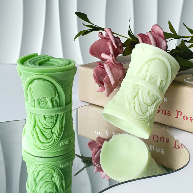 Candle Supplies Store - 3D マネーダラーシリコンモールド DIY アロマキャンドル樹脂装飾品型 100 ドル手作り石鹸キャンドル作成用品