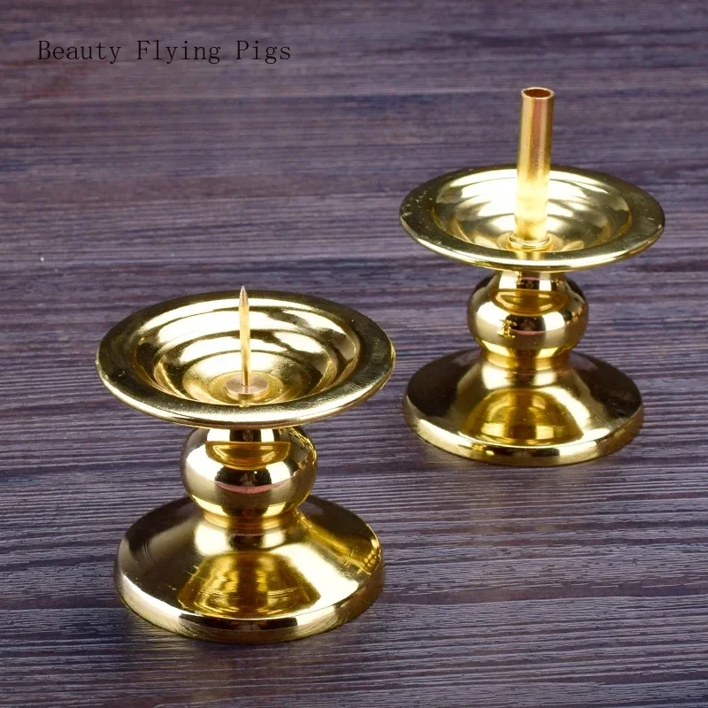 Candle Supplies Europe - 家の装飾のための金属製の燭台,バターキャンドルホルダーのベース,個人的なホール,家庭用品,袋詰め物のスペア用品,風水