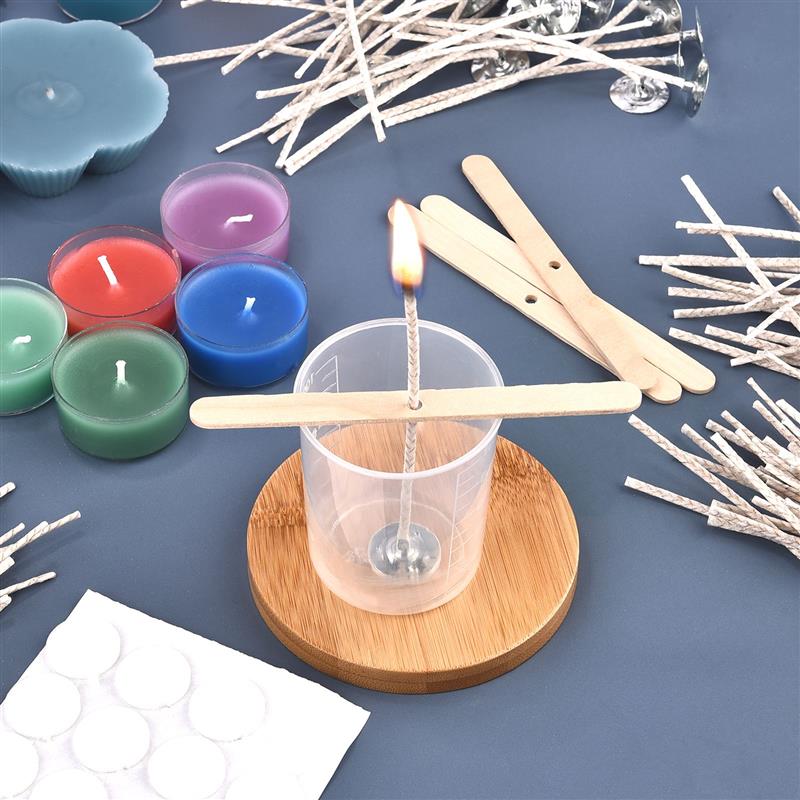 キャンドル作り用のスモークコットンワックスライン,エンボス加 - Candle Supplies Storage のレビューと価格