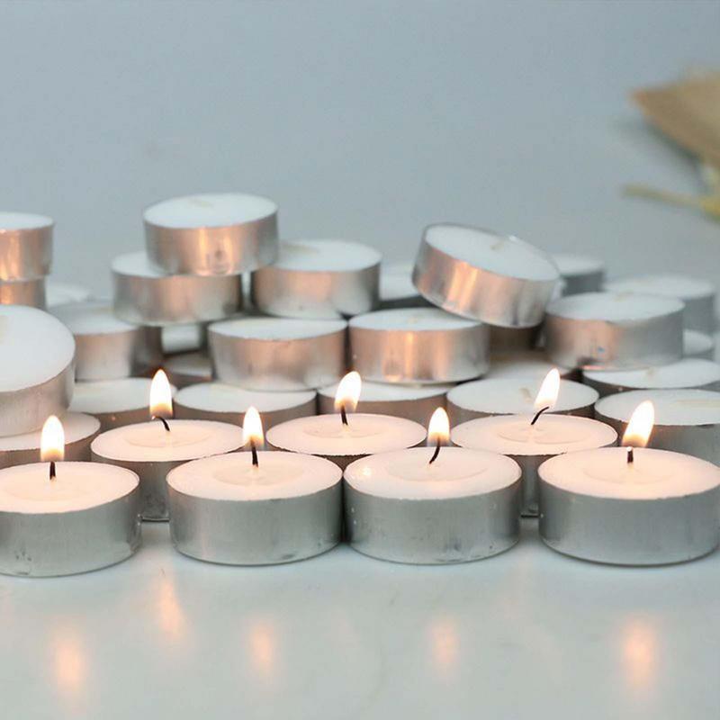 10 個無香料ティーライトキャンドル無煙ティーライトキャンド - Candle Zero のレビューと価格