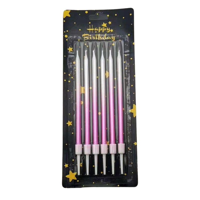 30/50 ボックスグラデーションカラー誕生日キャンドルケー - Candle For Supplies のレビューと価格