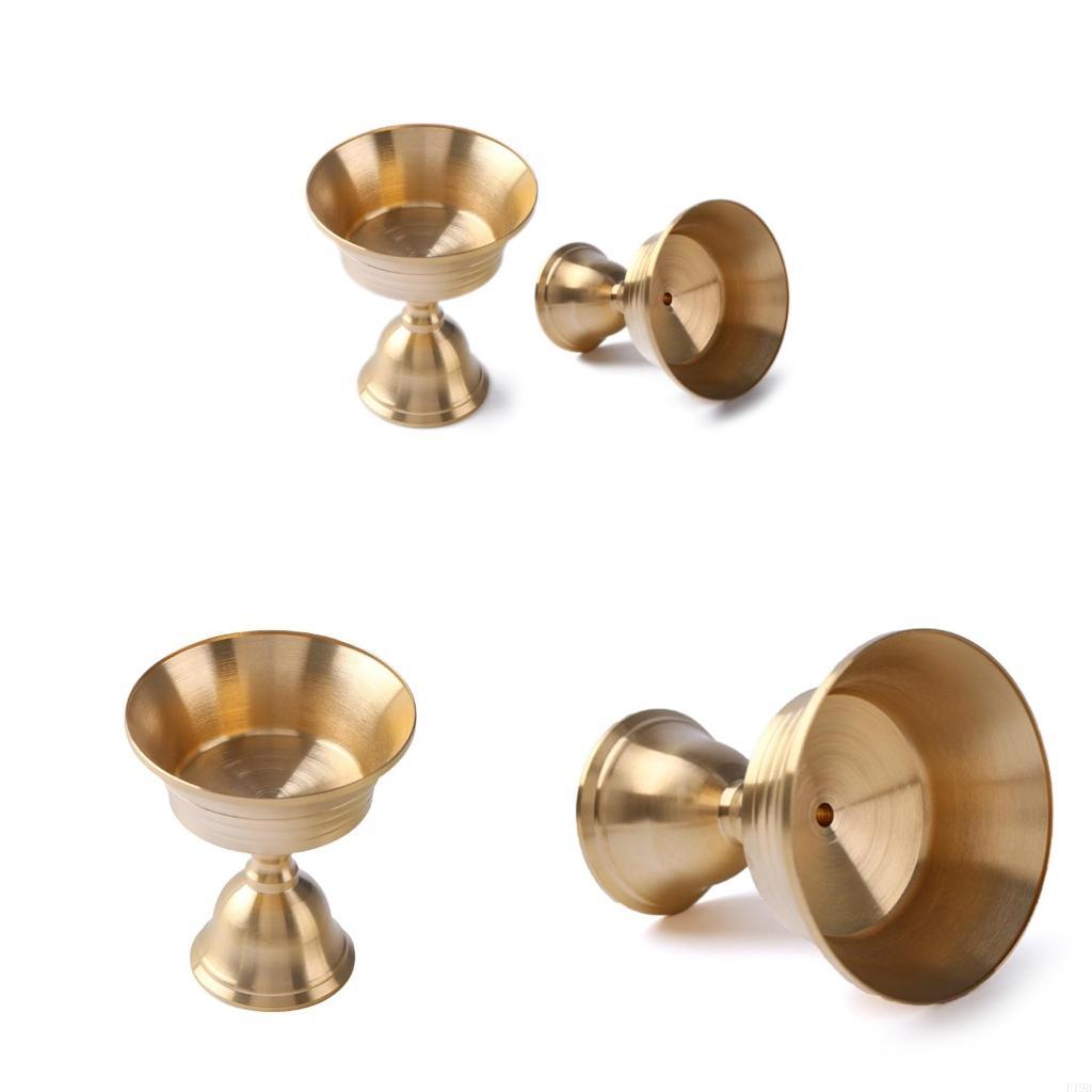 F19B 真鍮オイルランプホルダーキャンドルスタンドバターラ - Candle Supplies Europe のレビューと価格