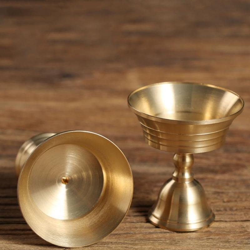 F19B 真鍮オイルランプホルダーキャンドルスタンドバターラ - Candle Supplies Europe のレビューと価格