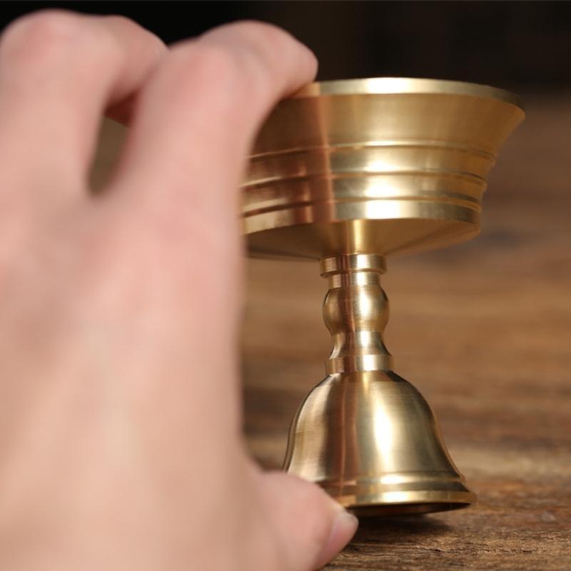 F19B 真鍮オイルランプホルダーキャンドルスタンドバターラ - Candle Supplies Europe のレビューと価格