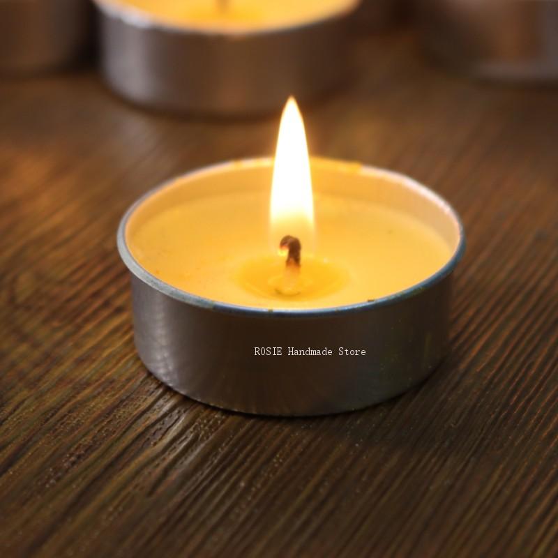 空のティーワックス丸型アルミボックス100ウィックステッカー - Candle Supplies Storage のレビューと価格