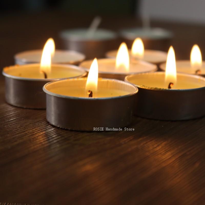 空のティーワックス丸型アルミボックス100ウィックステッカー - Candle Supplies Storage のレビューと価格