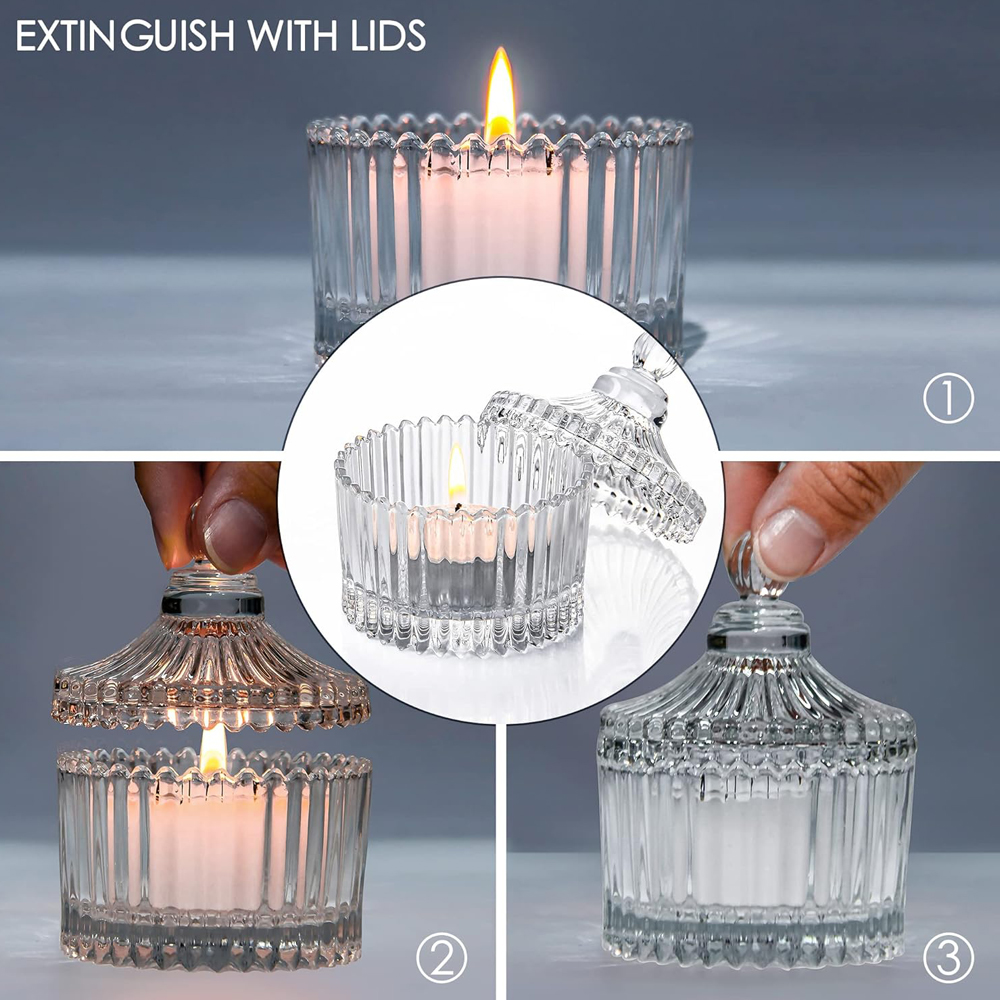 蓋付き奉納用キャンドルホルダー、ティーライトキャンドルホルダ - Candle Zero のレビューと価格